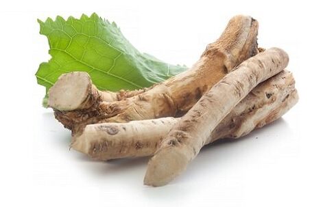 Horseradish root to increase potency