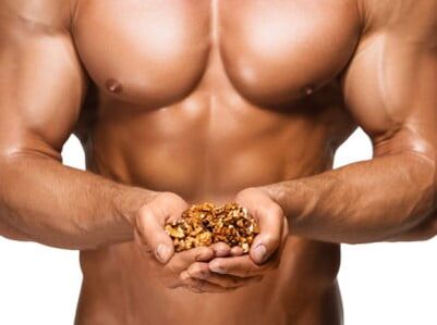 Eating nuts gives a man good potency